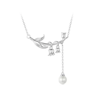 (image pour) Collier style Pandora Muguet - BSN357