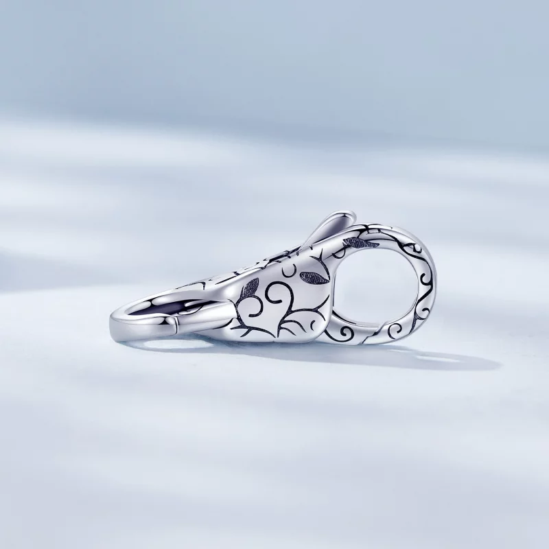 (image pour) Fermoir double homard de style Pandora - BSP023 - Afficher 2