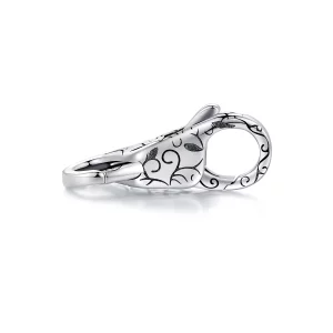 Fermoir double homard de style Pandora - BSP023 (image pour) Fermoir double homard de style Pandora - BSP023