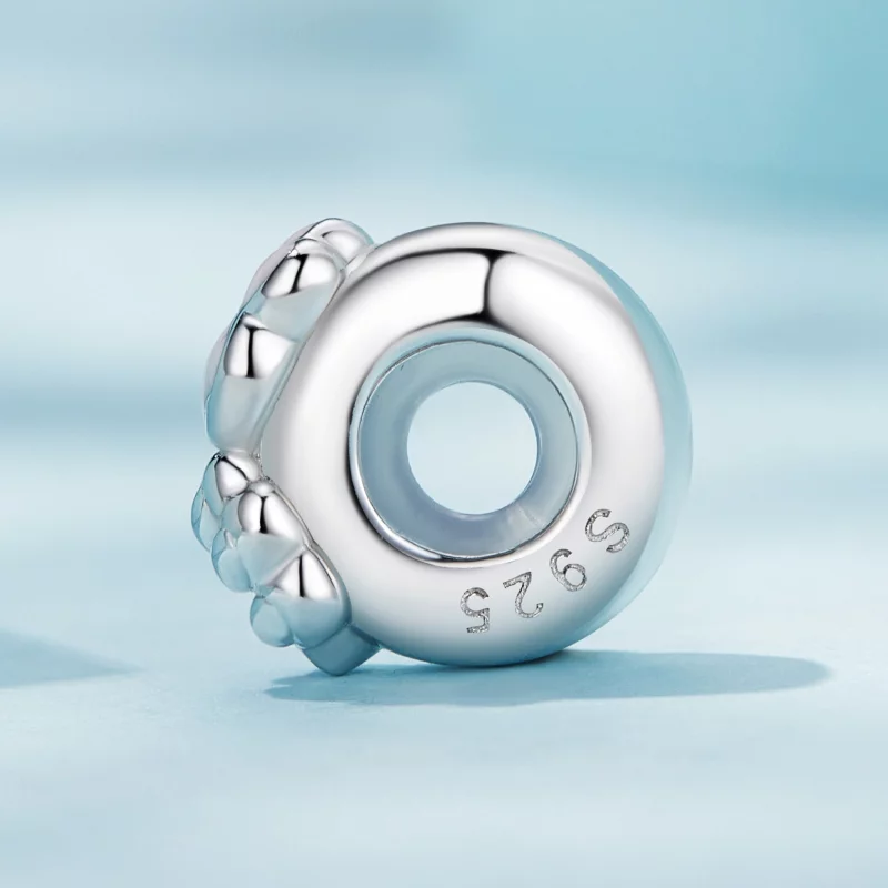 (image pour) Pandora Style Cat Claw Silicone Spacer - SCC2515 - Afficher 3