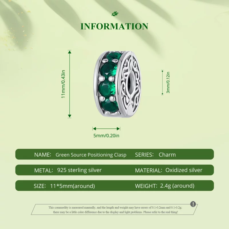 (image pour) Pandora Style Luyuan Clip - SCC2603 - Afficher 6
