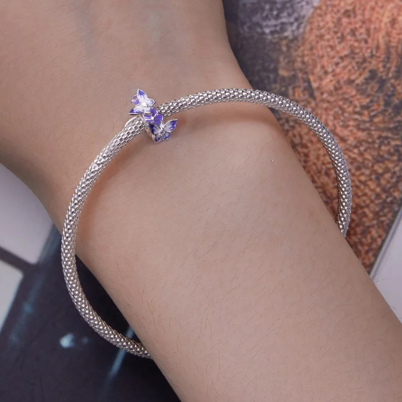 (image pour) Pandora Style Papillon Spacer - SCC2462 - Afficher 6