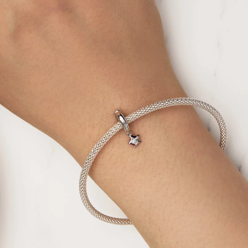 (image pour) Pandora Style Star Universal Buckle Spacer - BSC889 - Afficher 5