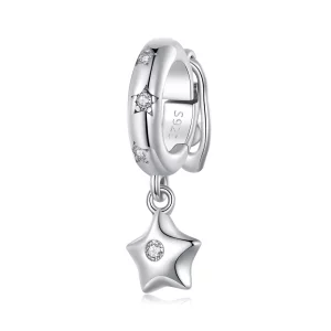 (image pour) Pandora Style Star Universal Buckle Spacer - BSC889