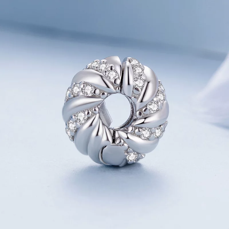 (image pour) Pandora Style Twist Silicone Spacer - BSC905 - Afficher 3