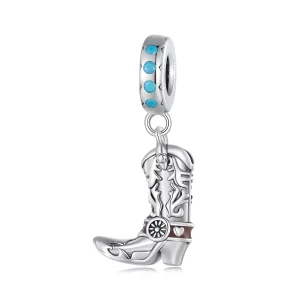 (image pour) Pendentif Bottes en cuir style cowboy de la marque Pandora - SCC2566