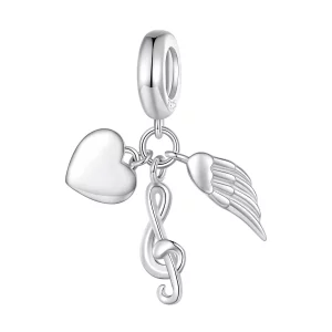 (image pour) Pendentif à breloques style Pandora - BSC814