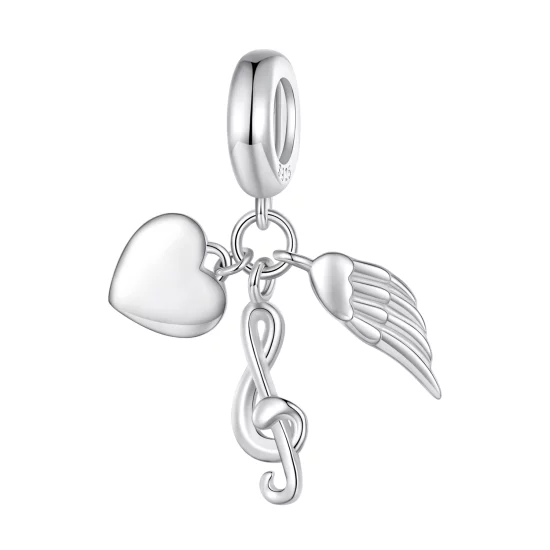 (image pour) Pendentif à breloques style Pandora - BSC814