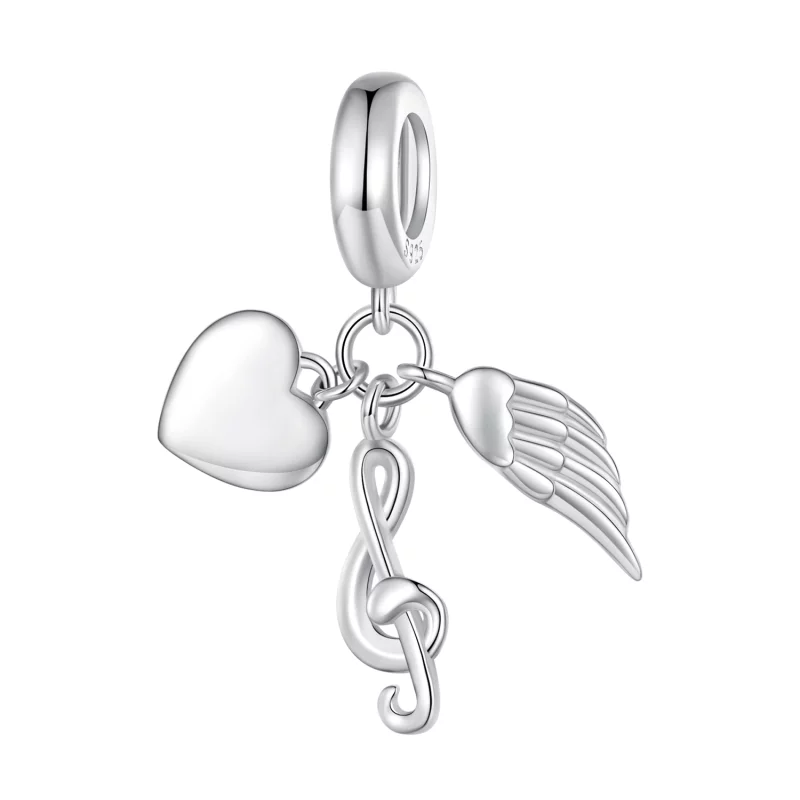 (image pour) Pendentif à breloques style Pandora - BSC814