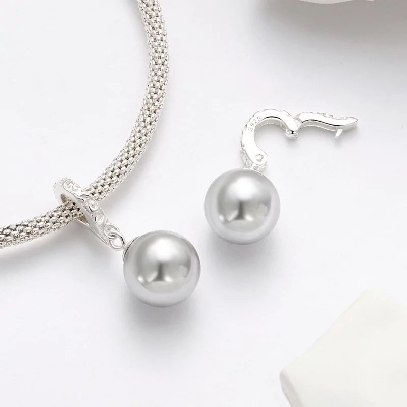 (image pour) Pendentif à breloques style Pandora Larmes de la Mer - SCC2617 - Afficher 4