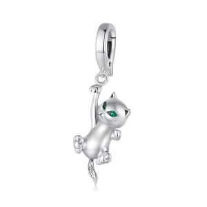 (image pour) Pendentif chat Pandora Style - SCC2572