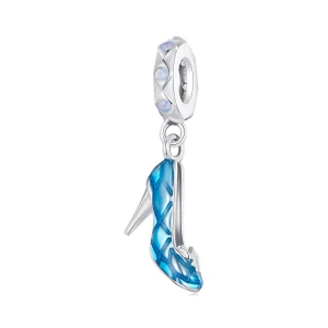 (image pour) Pendentif de style Pandora en forme de chaussures magiques dansantes - SCC2536