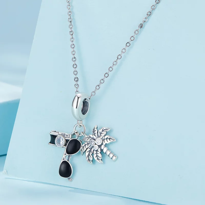 (image pour) Pendentif de vacances de style Pandora - SCC2557 - Afficher 2