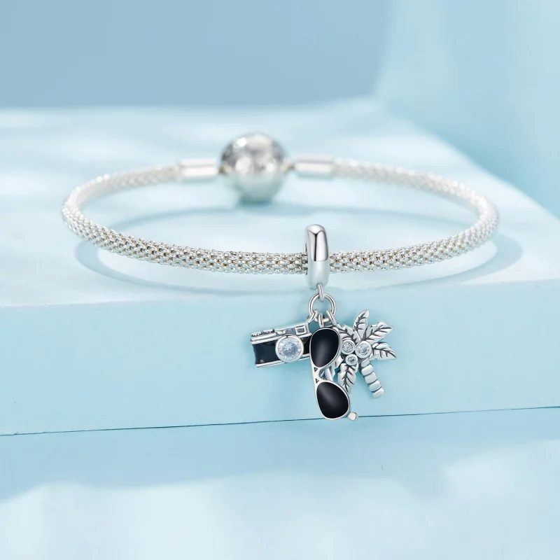 (image pour) Pendentif de vacances de style Pandora - SCC2557 - Afficher 3