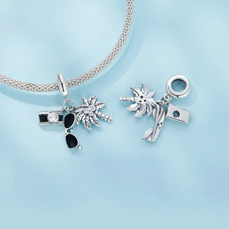 (image pour) Pendentif de vacances de style Pandora - SCC2557 - Afficher 4