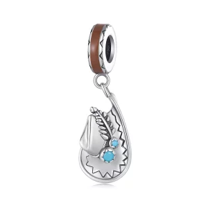 (image pour) Pendentif en forme de chapeau de cow-boy style Pandora - SCC2565