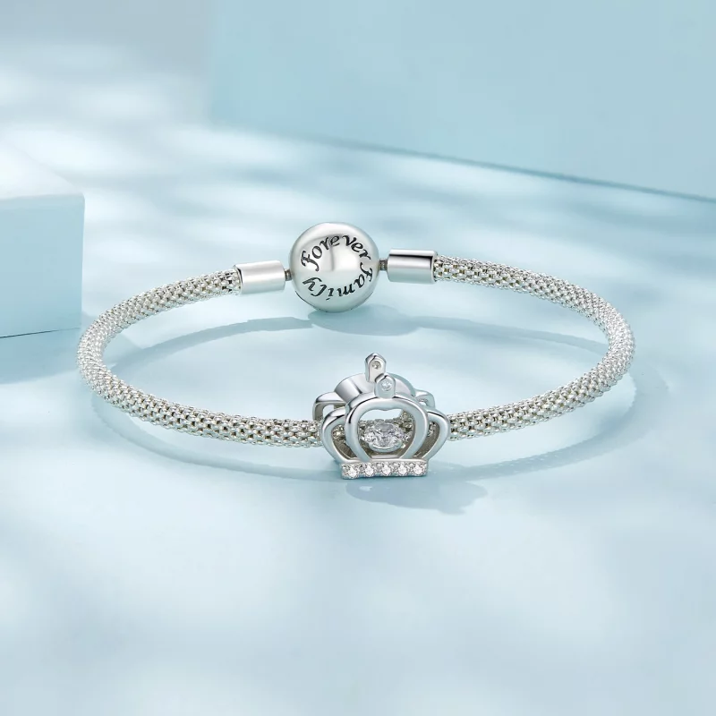 (image pour) Pendentif en forme de couronne de style Pandora - SCC2589 - Afficher 5