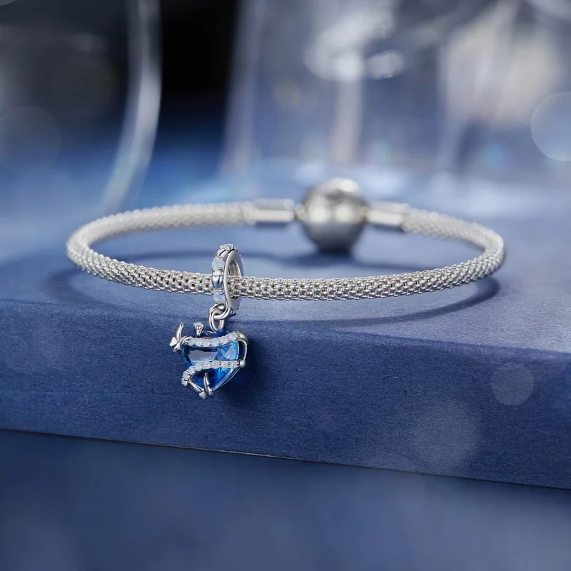(image pour) Pendentif en forme de cœur magique style Pandora - SCC2535 - Afficher 3