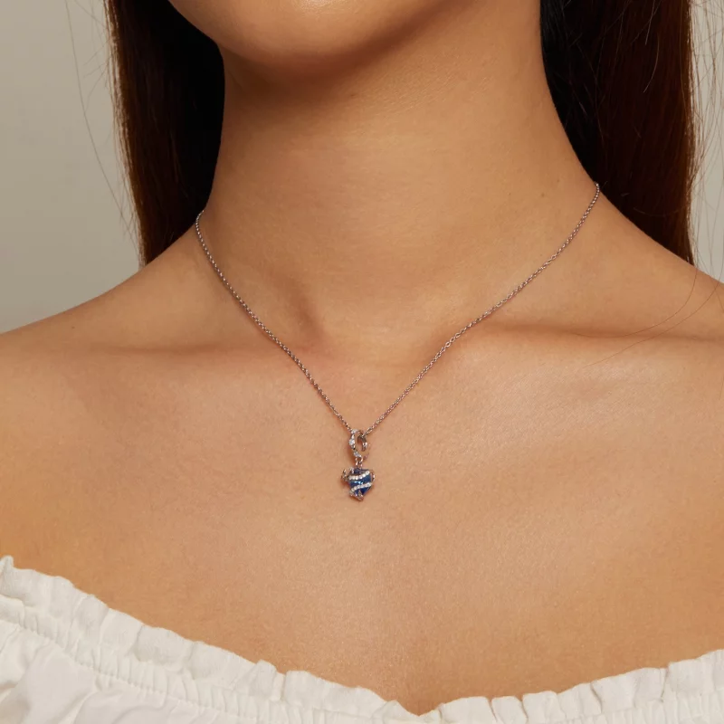 (image pour) Pendentif en forme de cœur magique style Pandora - SCC2535 - Afficher 5
