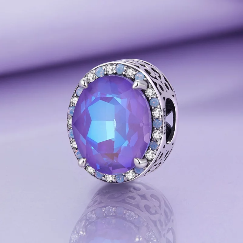 (image pour) Pendentif en pierre précieuse style Pandora Moonlight Gem - BSC891 - Afficher 2