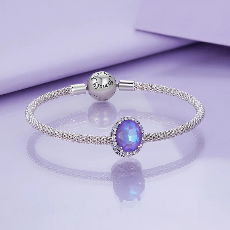 (image pour) Pendentif en pierre précieuse style Pandora Moonlight Gem - BSC891 - Afficher 5