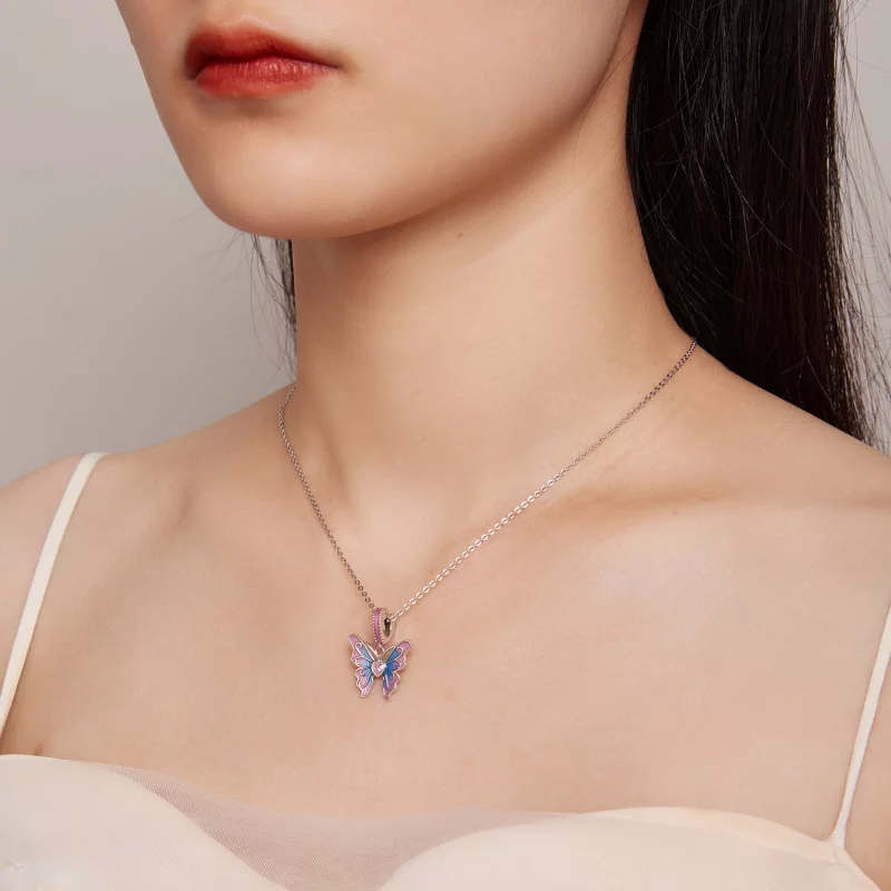 (image pour) Pendentif fée papillon de style Pandora - SCC2472 - Afficher 5