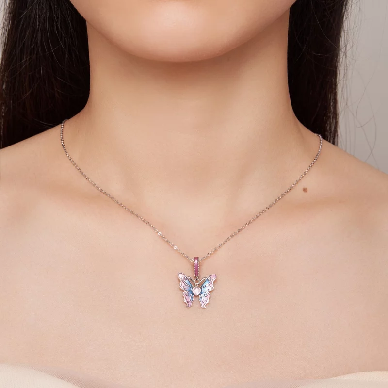 (image pour) Pendentif fée papillon de style Pandora - SCC2472 - Afficher 6