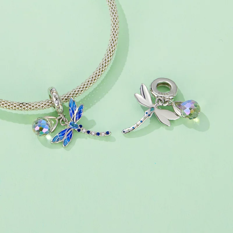 (image pour) Pendentif Libellule de style Pandora - SCC2597 - Afficher 5
