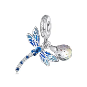 (image pour) Pendentif Libellule de style Pandora - SCC2597