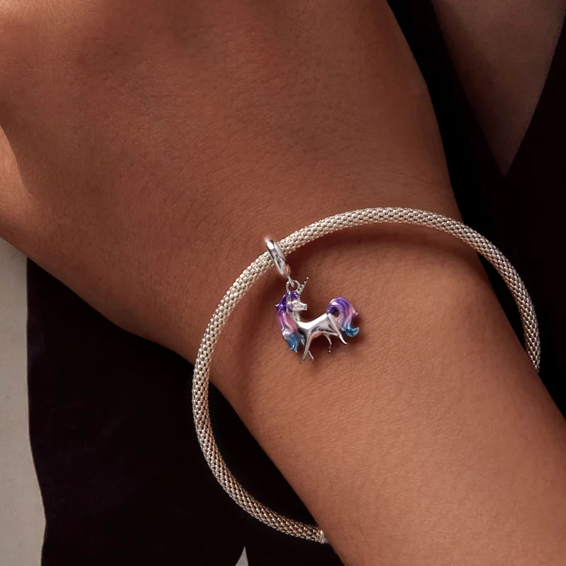 (image pour) Pendentif licorne de style Pandora - SCC2621 - Afficher 6