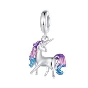 (image pour) Pendentif licorne de style Pandora - SCC2621