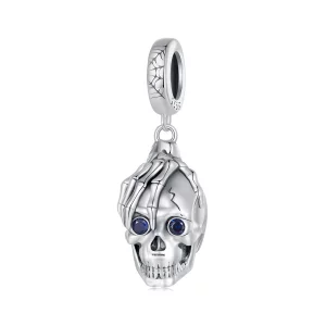 (image pour) Pendentif Pandora Style en forme de crâne pour Halloween - SCC2606