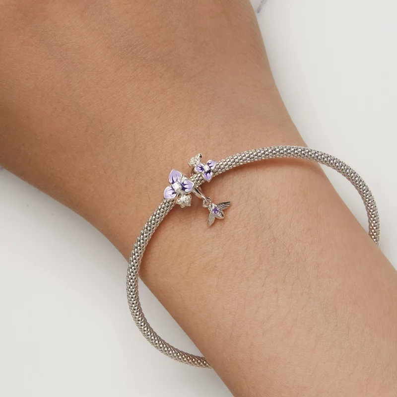 (image pour) Pendentif Pansy style Pandora - SCC2584 - Afficher 9