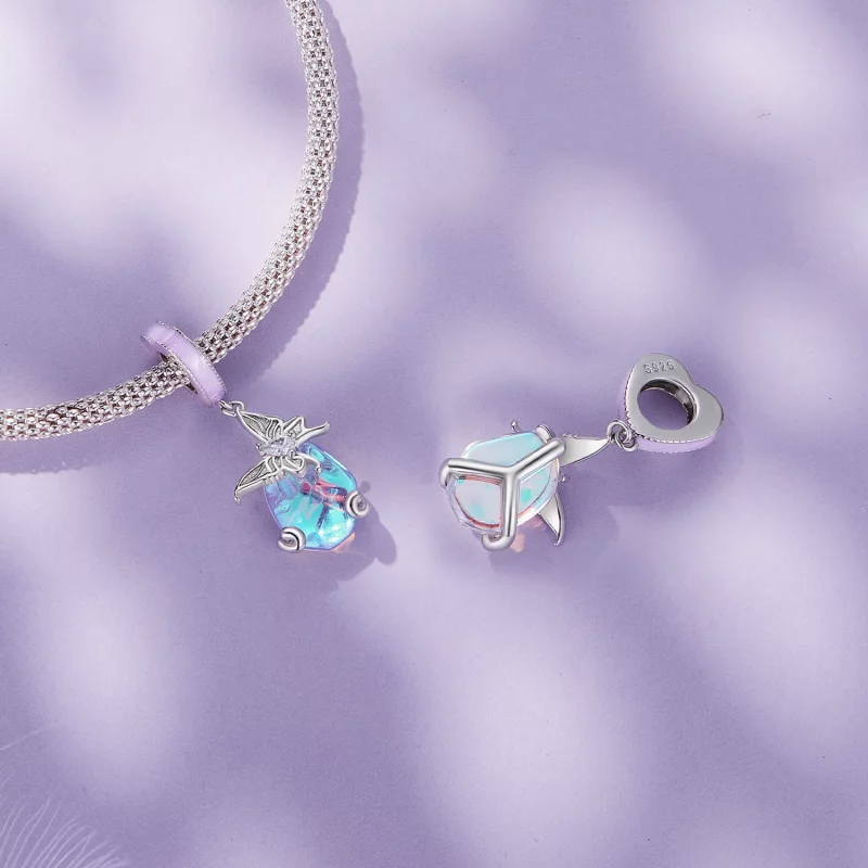 (image pour) Pendentif Papillon Style Pandora - SCC2546 - Afficher 4