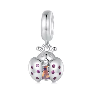 (image pour) Pendentif Porte-bonheur Coccinelle à style Pandora - SCC2613