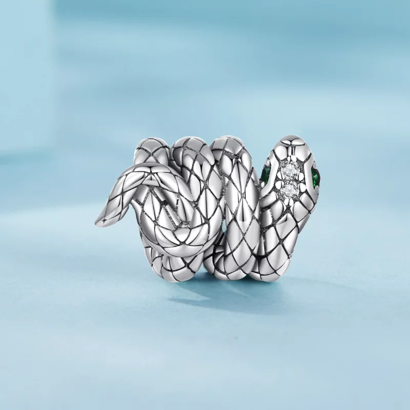 (image pour) Pendentif serpent spirale de style Pandora - SCC2549 - Afficher 2