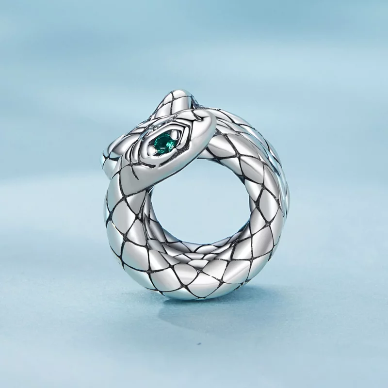 (image pour) Pendentif serpent spirale de style Pandora - SCC2549 - Afficher 3