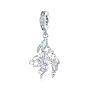 (image pour) Pendentif style Pandora en forme de poisson combattant - BSC917