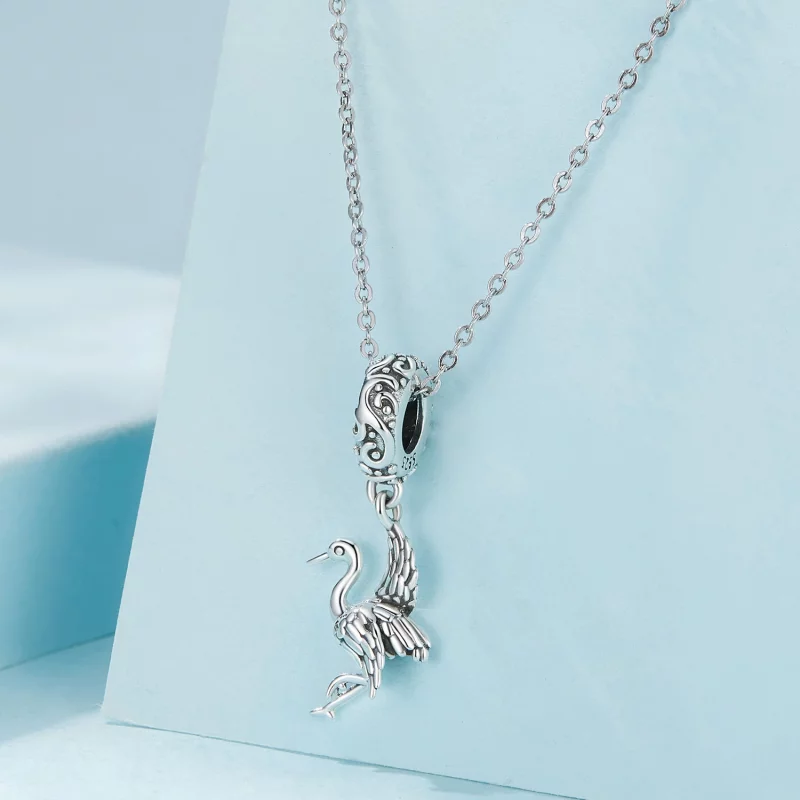 (image pour) Pendentif style Pandora Grue - SCC2634 - Afficher 2