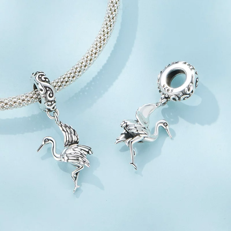(image pour) Pendentif style Pandora Grue - SCC2634 - Afficher 4