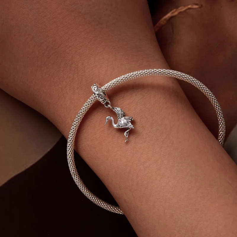 (image pour) Pendentif style Pandora Grue - SCC2634 - Afficher 6