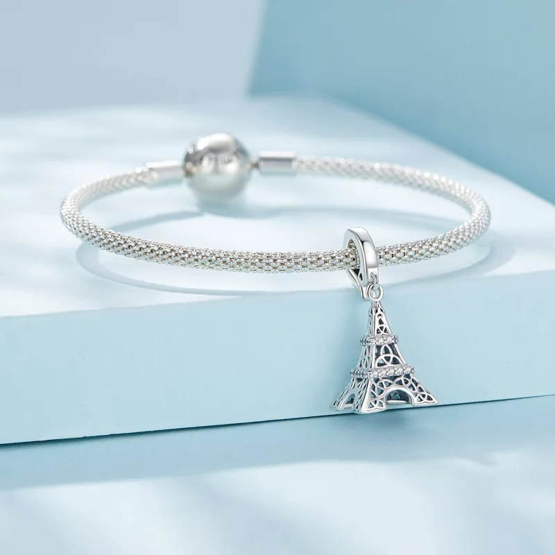 (image pour) Pendentif style Pandora Tour Eiffel - SCC2570 - Afficher 4