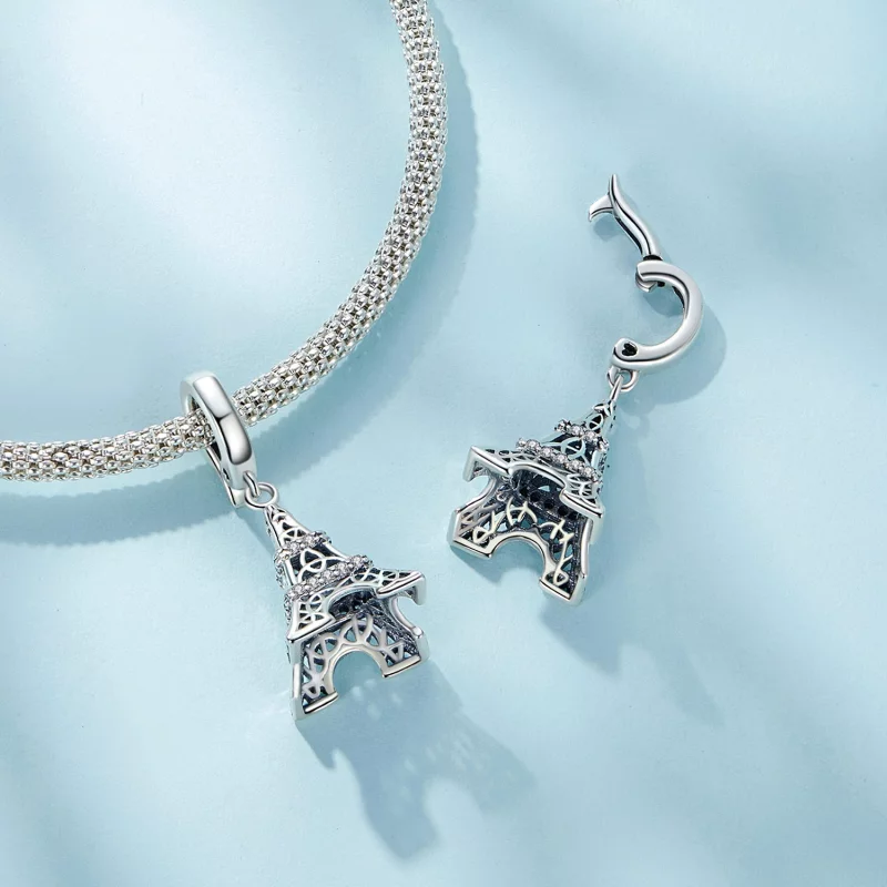 (image pour) Pendentif style Pandora Tour Eiffel - SCC2570 - Afficher 5