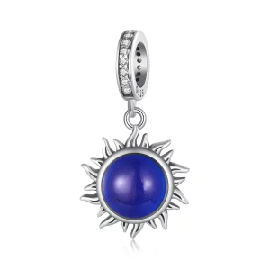 (image pour) Pierre d'humeur en forme de soleil style Pandora à pendentif - SCC2005-CF