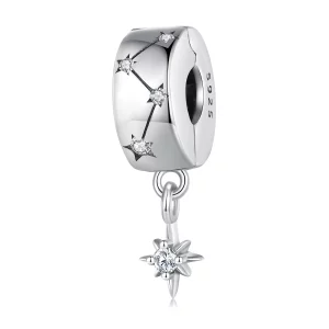 (image pour) Pince à cercle étoilé de style Pandora - BSC808
