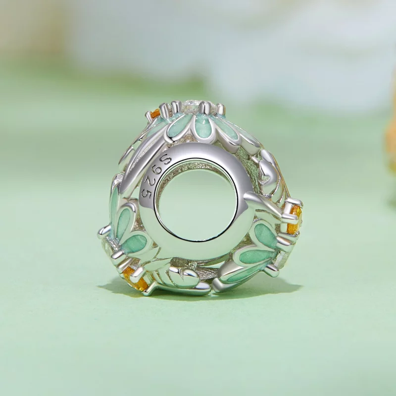 (image pour) Style Pandora Charme Abeille Marguerite - BSC895 - Afficher 3