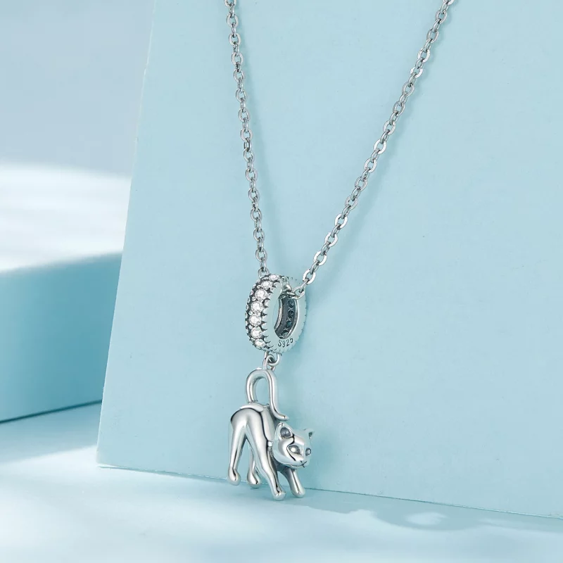 (image pour) Style Pandora Chat Pendule - SCC2595 - Afficher 3