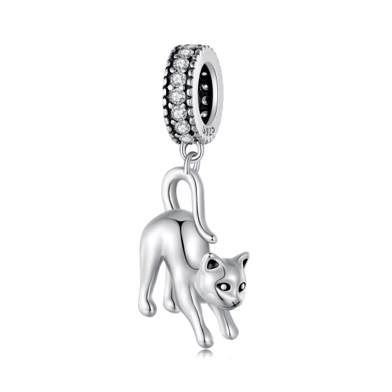 (image pour) Style Pandora Chat Pendule - SCC2595