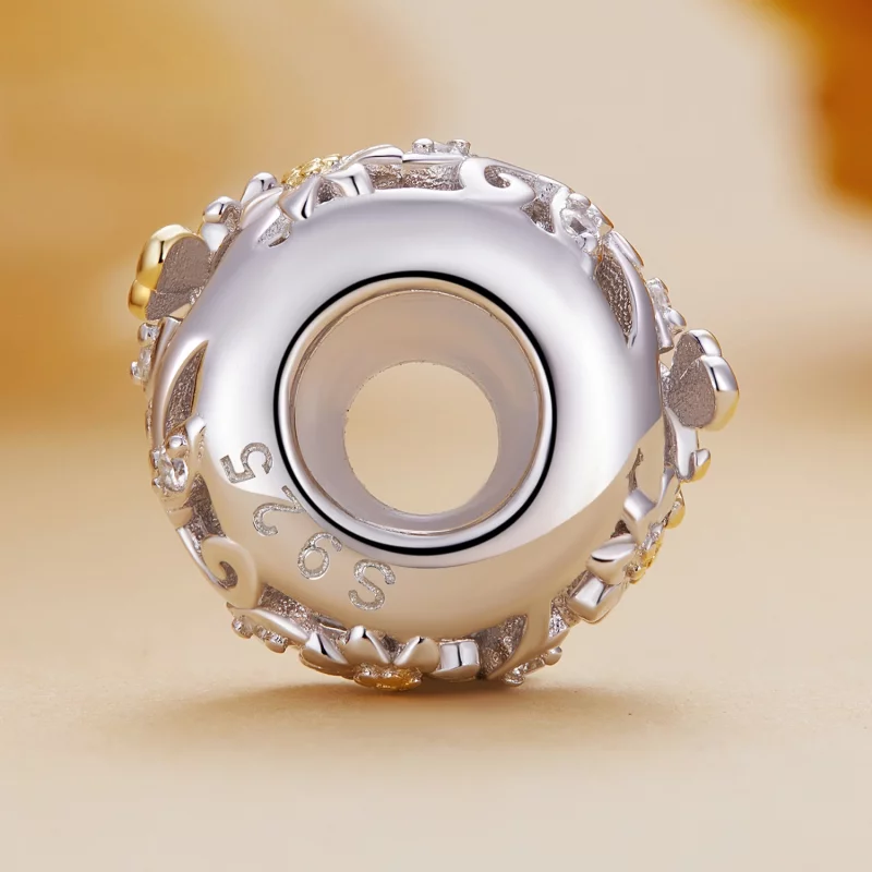 (image pour) Style Pandora Daisy Bee Silicone Spacer - BSC819 - Afficher 3