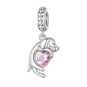 (image pour) Style Pandora Petit Pendentif Golden Retriever - BSC799
